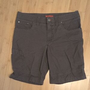 L.L. Bean Charcoal Cargo Shorts